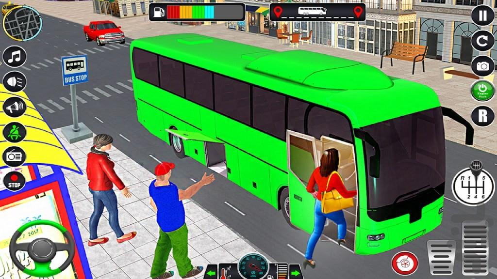 بازی ماشین اتوبوس - Gameplay image of android game
