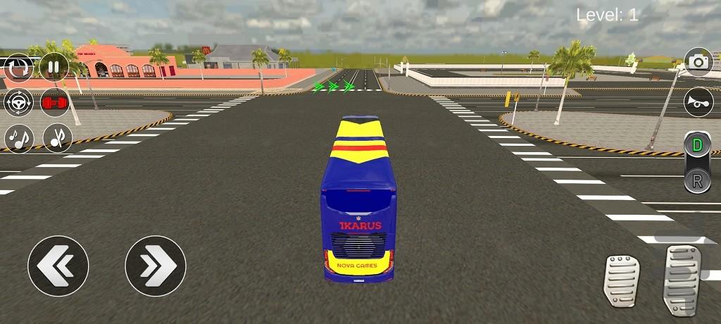 بازی ماشین اتوبوس - Gameplay image of android game