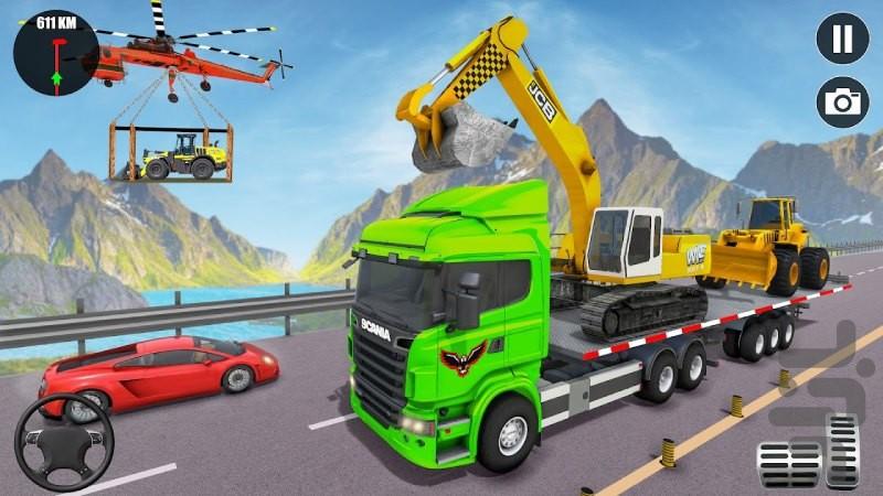بازی ماشین پل سازی - عکس بازی موبایلی اندروید