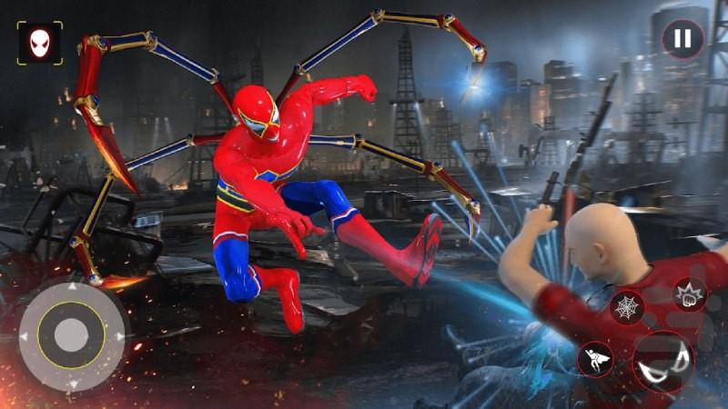 بازی مرد عنکبوتی - عکس بازی موبایلی اندروید