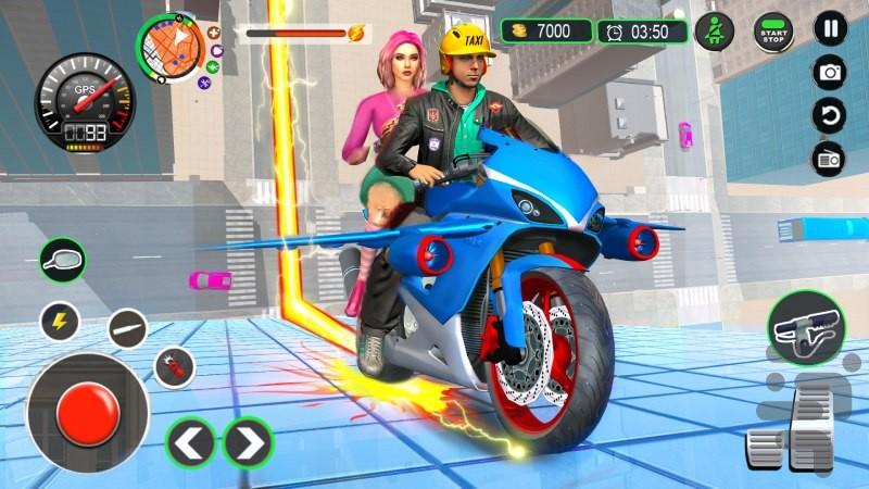 موتور بازی پرنده - Gameplay image of android game