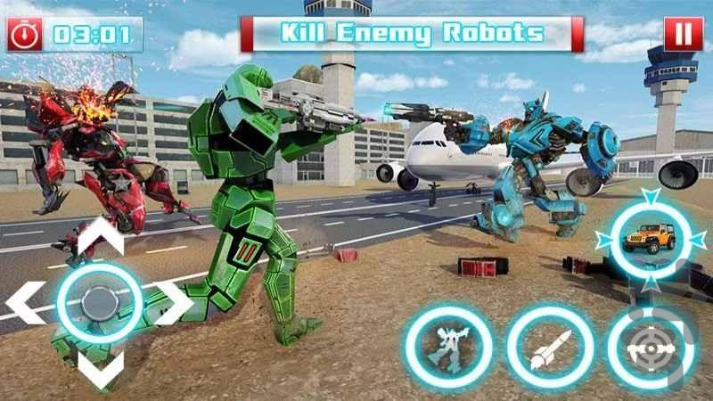 بازی جدید تبدیل شوندگان - Gameplay image of android game