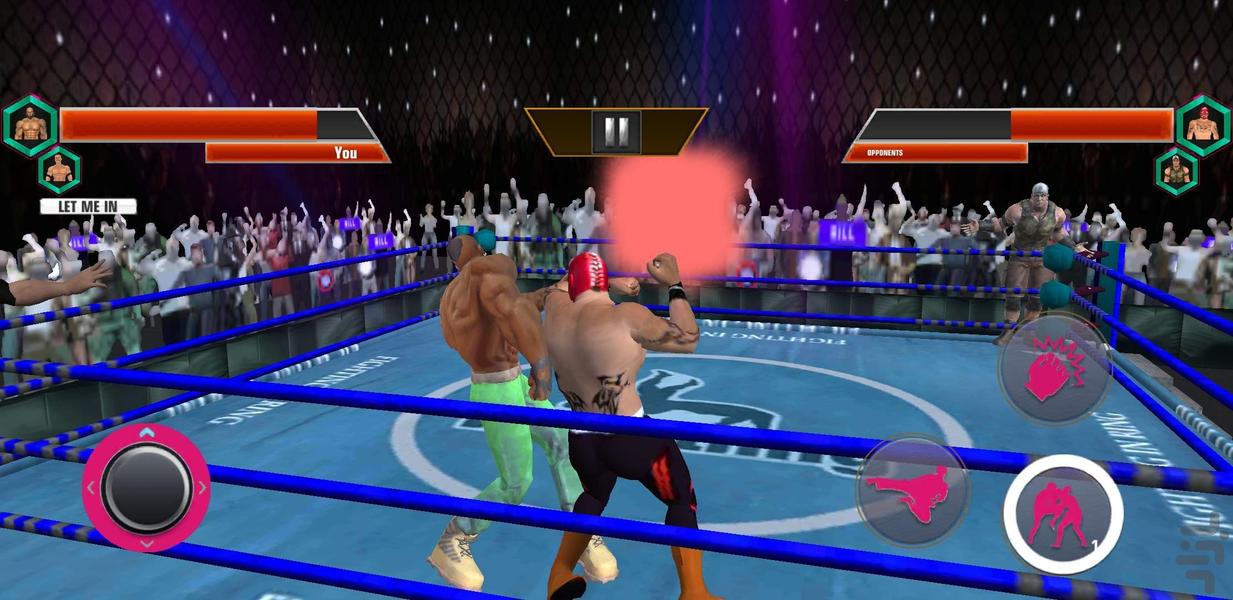 بازی کشتی کج - Gameplay image of android game