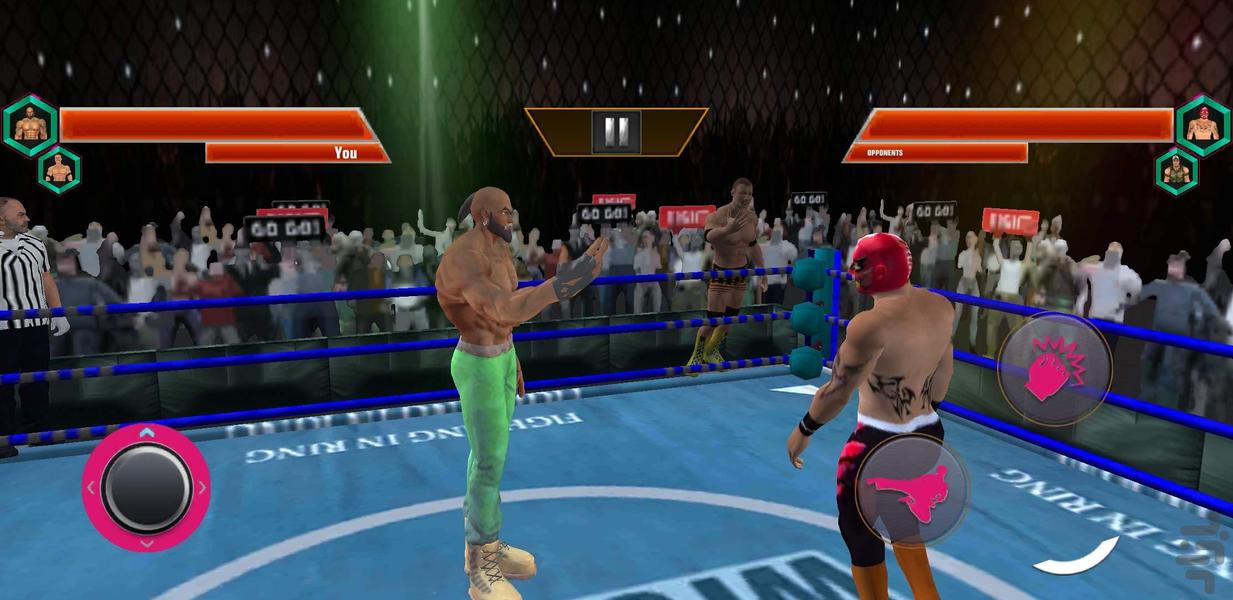بازی کشتی کج - Gameplay image of android game