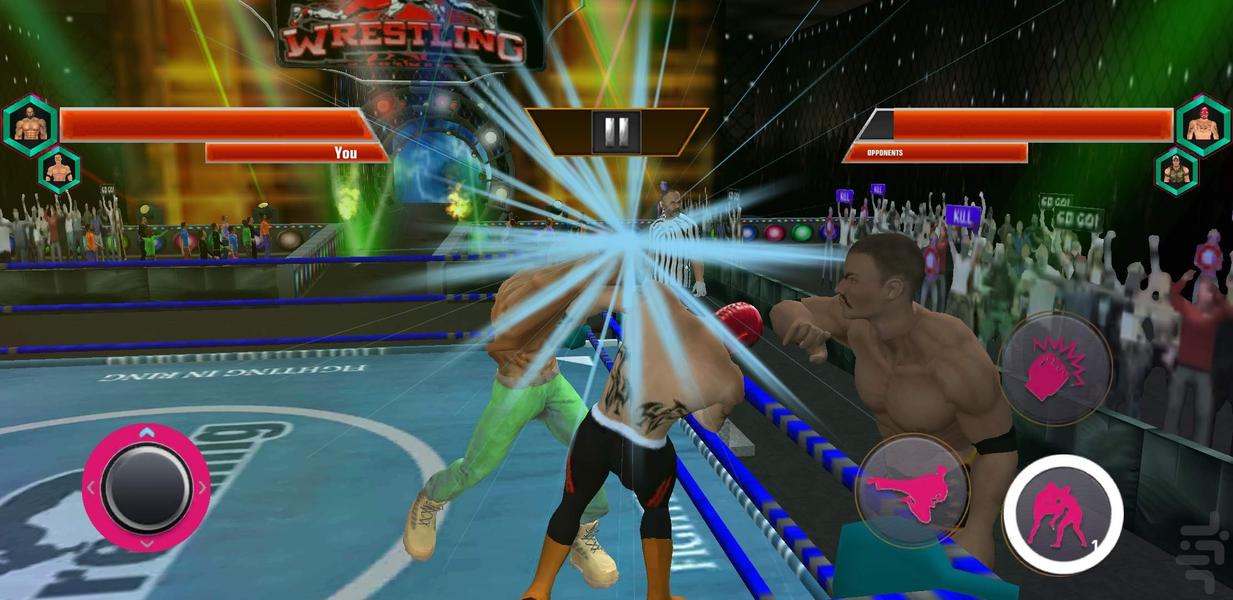 بازی کشتی کج - Gameplay image of android game