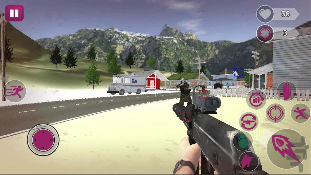 بازی عملیات غیرممکن - Gameplay image of android game