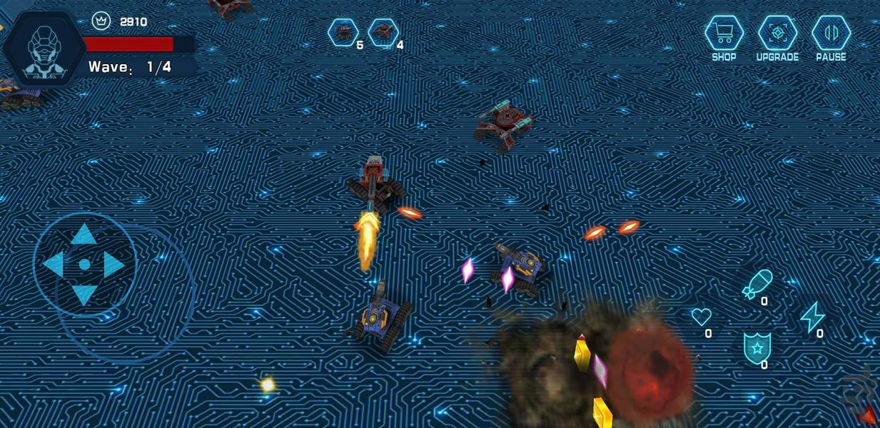 بازی نبرد تانک ها - عکس بازی موبایلی اندروید