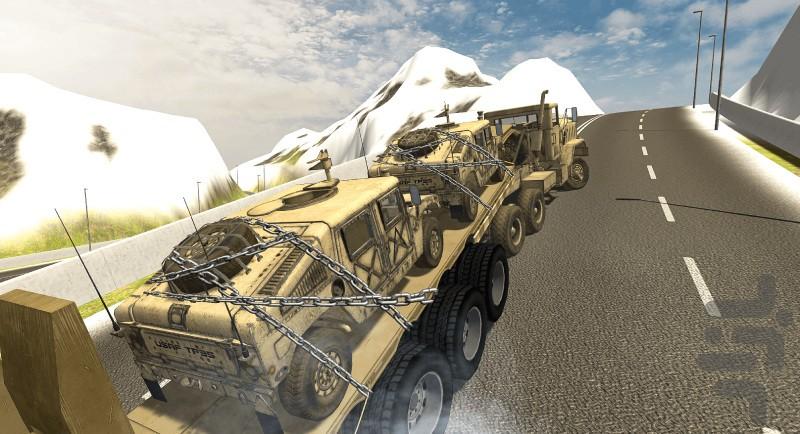 بازی ماشین نظامی - عکس بازی موبایلی اندروید