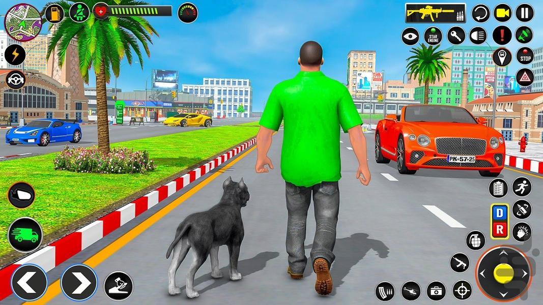 گنگستر بازی جدید - Gameplay image of android game