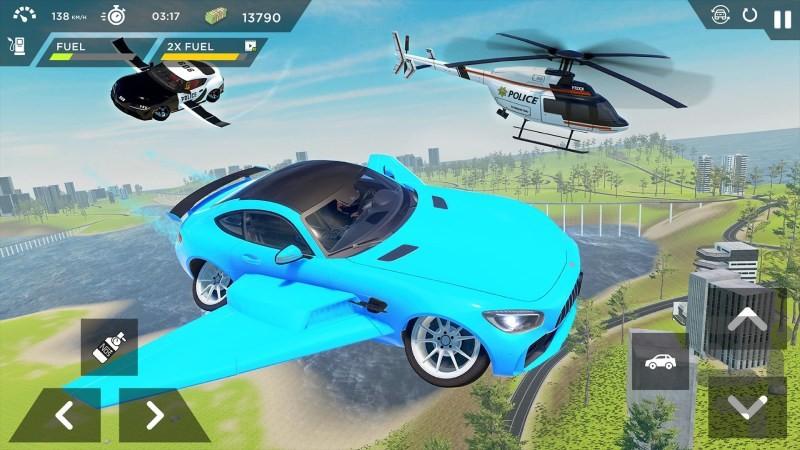 بازی ماشین پرنده جدید - عکس بازی موبایلی اندروید