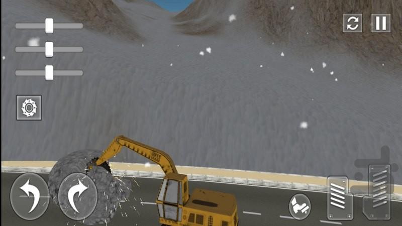 بازی ماشین برف روبی : بازی جدید - Gameplay image of android game