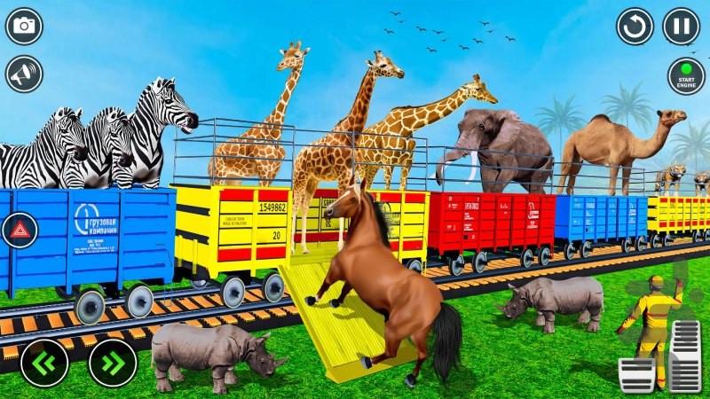 بازی ماشین حمل حیوانات - Gameplay image of android game