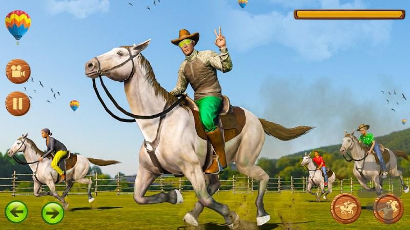 بازی جدید اسب سواری - Gameplay image of android game