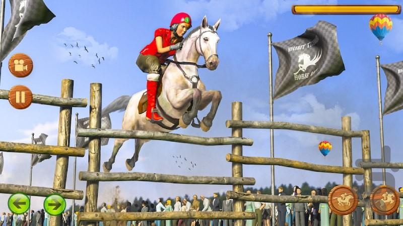 بازی جدید اسب سواری - Gameplay image of android game