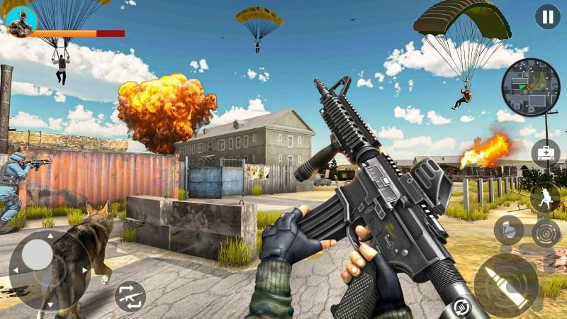 بازی جنگی کماندو : بازی جدید - Gameplay image of android game