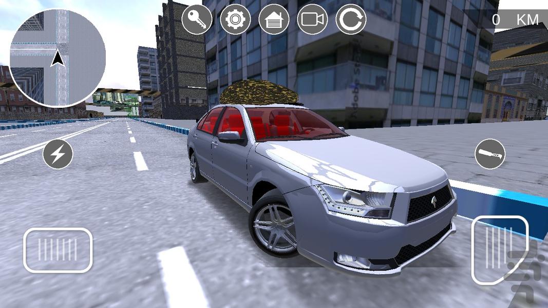 سرعت در شهر - Gameplay image of android game