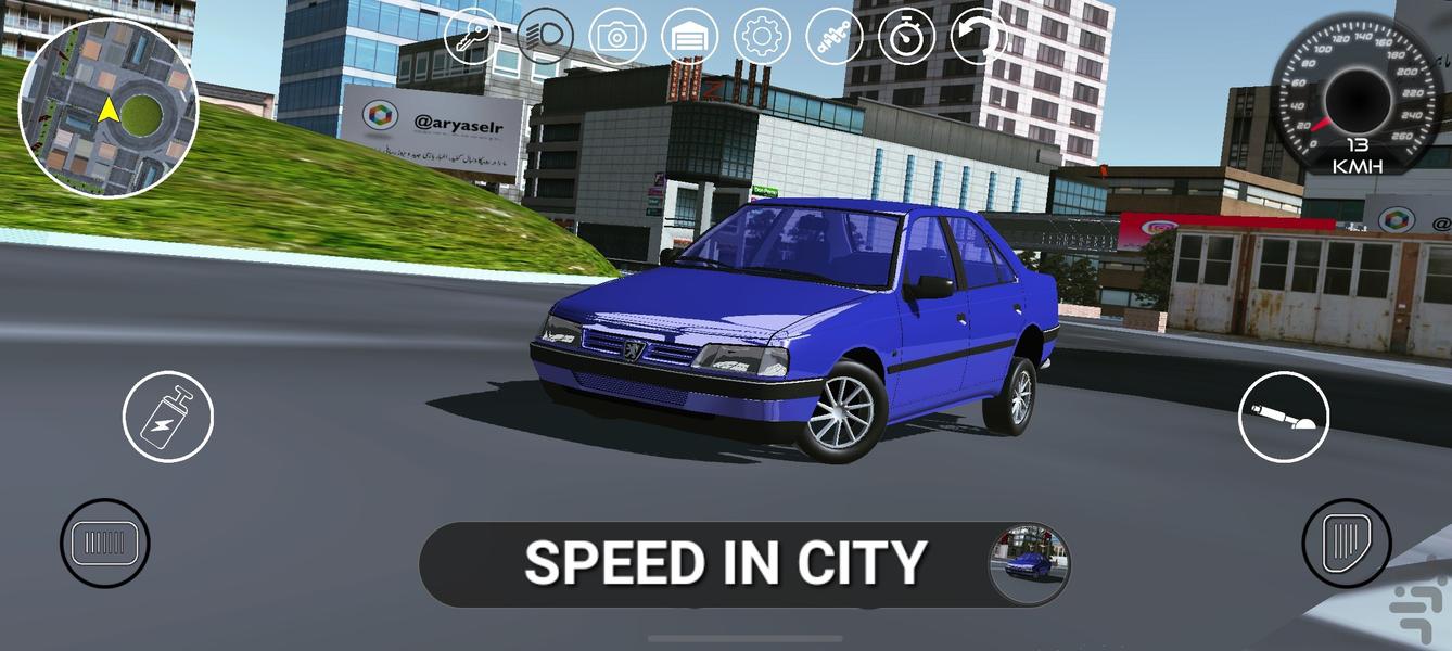 سرعت در شهر ۲ - Gameplay image of android game