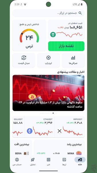 Arzgar | Crypto News &amp; Prices - Image screenshot of android app