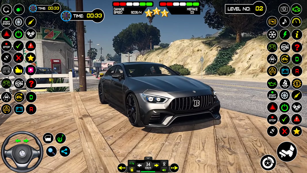 US Car simulator 2024 - Gameplay image of android game