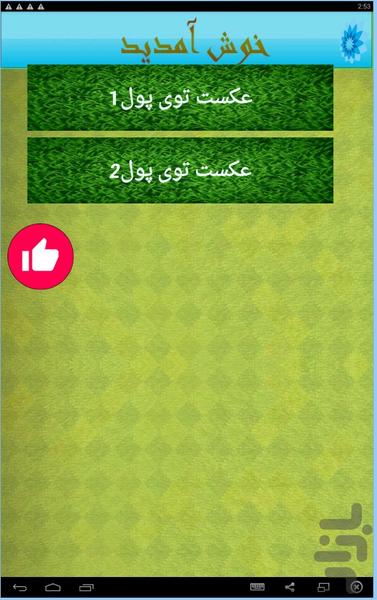 عکست توی پول - Image screenshot of android app