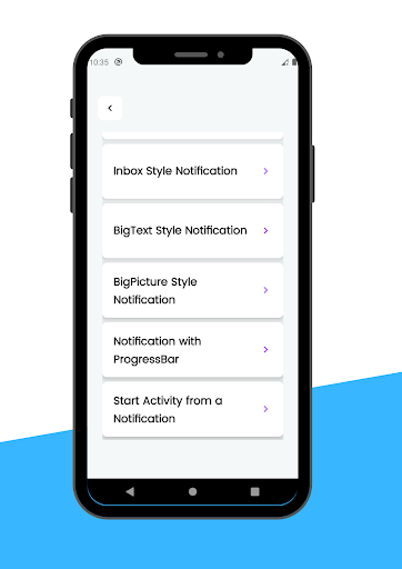 Android Studio Tutorial - Image screenshot of android app