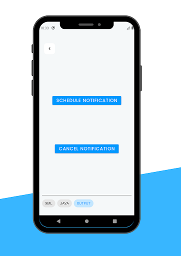 Android Studio Tutorial - Image screenshot of android app