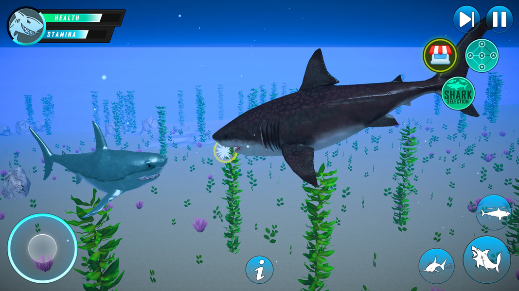 Survival Underwater Shark Game - عکس بازی موبایلی اندروید