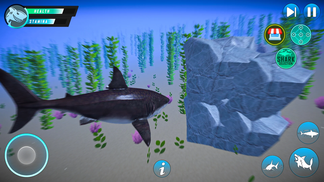 Survival Underwater Shark Game - عکس بازی موبایلی اندروید