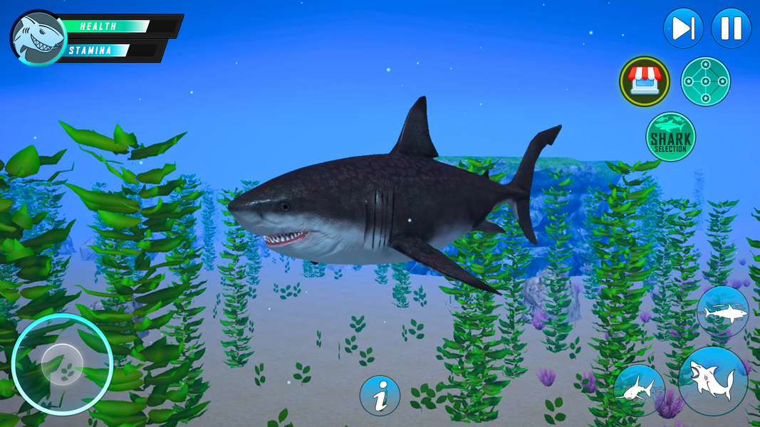 Survival Underwater Shark Game - عکس بازی موبایلی اندروید