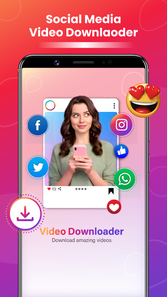 Video Downloader Easy Download - عکس برنامه موبایلی اندروید