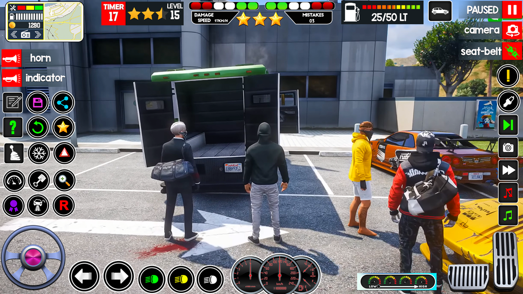 Vegas Gangster Simulator Game - Gameplay image of android game