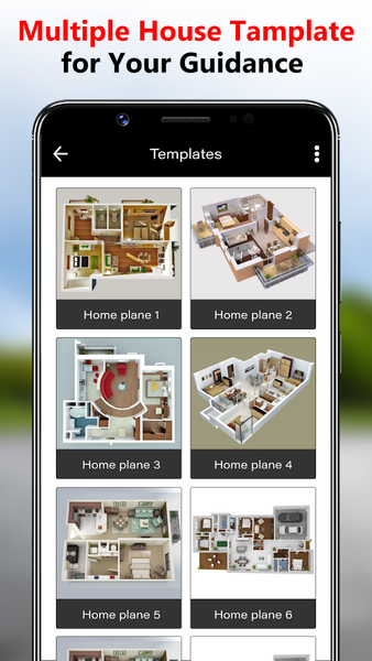 House Design Floor Plan App 3D - عکس برنامه موبایلی اندروید