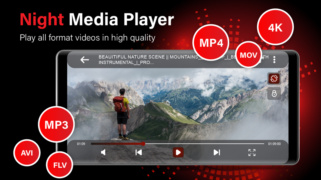 HD Video Player | All Formats - عکس برنامه موبایلی اندروید