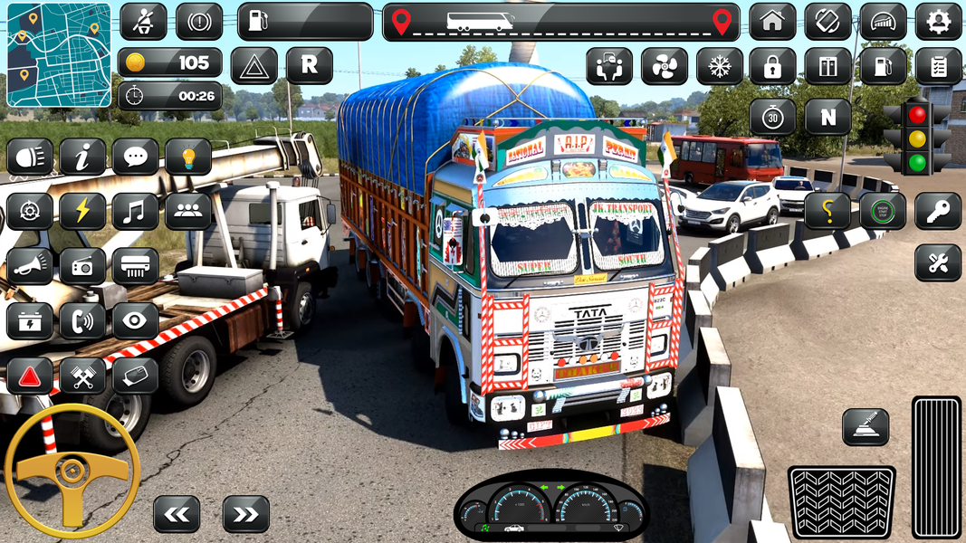 Indian Offroad Truck Driving - عکس بازی موبایلی اندروید