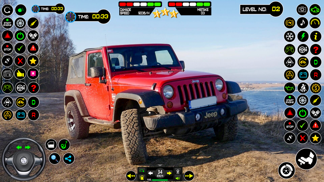 US ۴x۴ Suv Jeep Game ۳D - عکس بازی موبایلی اندروید