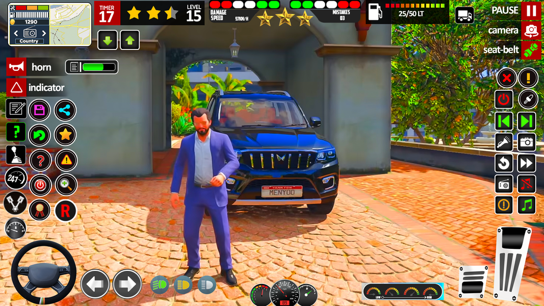 US ۴x۴ Suv Jeep Game ۳D - عکس بازی موبایلی اندروید