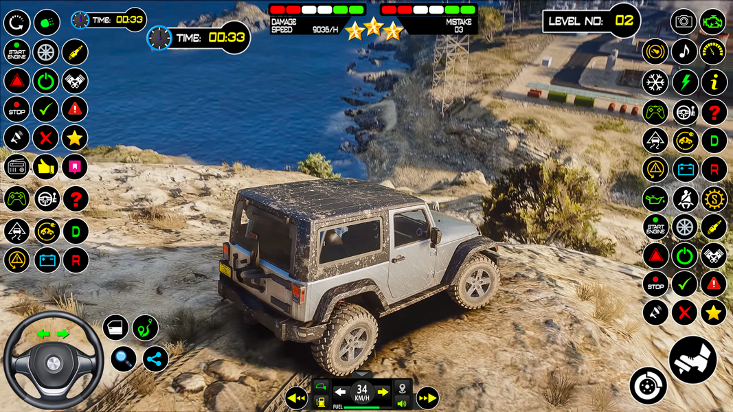 US ۴x۴ Suv Jeep Game ۳D - عکس بازی موبایلی اندروید