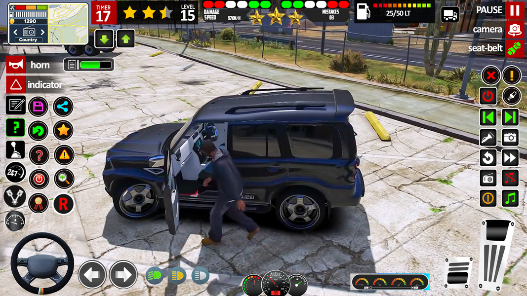 US ۴x۴ Suv Jeep Game ۳D - عکس بازی موبایلی اندروید