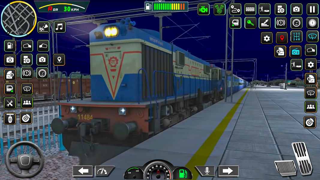 City Train Simulator Games 3d - Gameplay image of android game