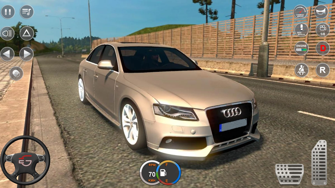 Car Driving Simulator 3d 2022 - Gameplay image of android game