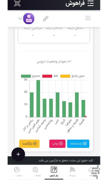 گروه آموزشی فراهوش - Image screenshot of android app