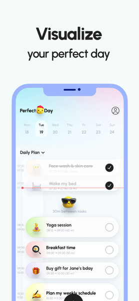 Perfect Day: Organize Your Day - Image screenshot of android app