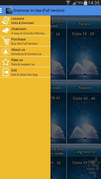 آموزش گرامر انگلیسی Grammar In Use - عکس برنامه موبایلی اندروید