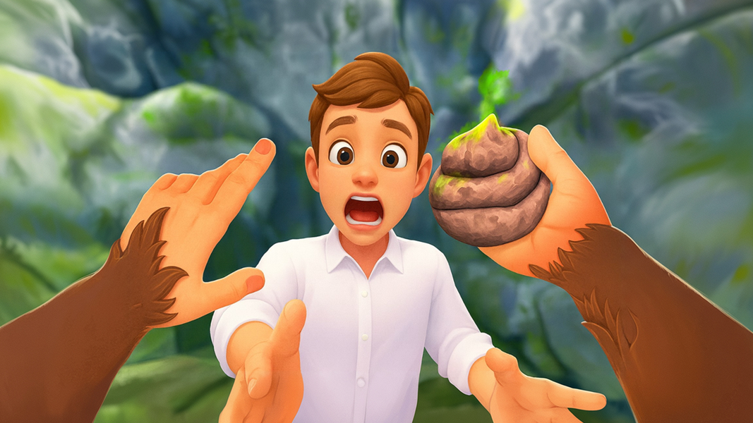 I am a Monkey Prankster - Gameplay image of android game