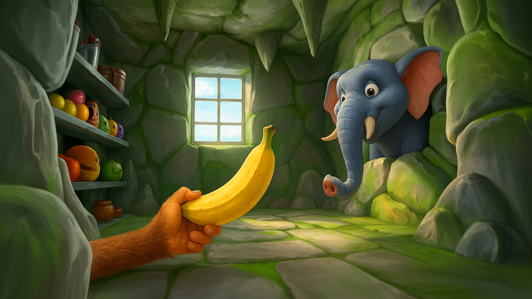 I Am Mad Monkey: Zoo Pranks - Gameplay image of android game