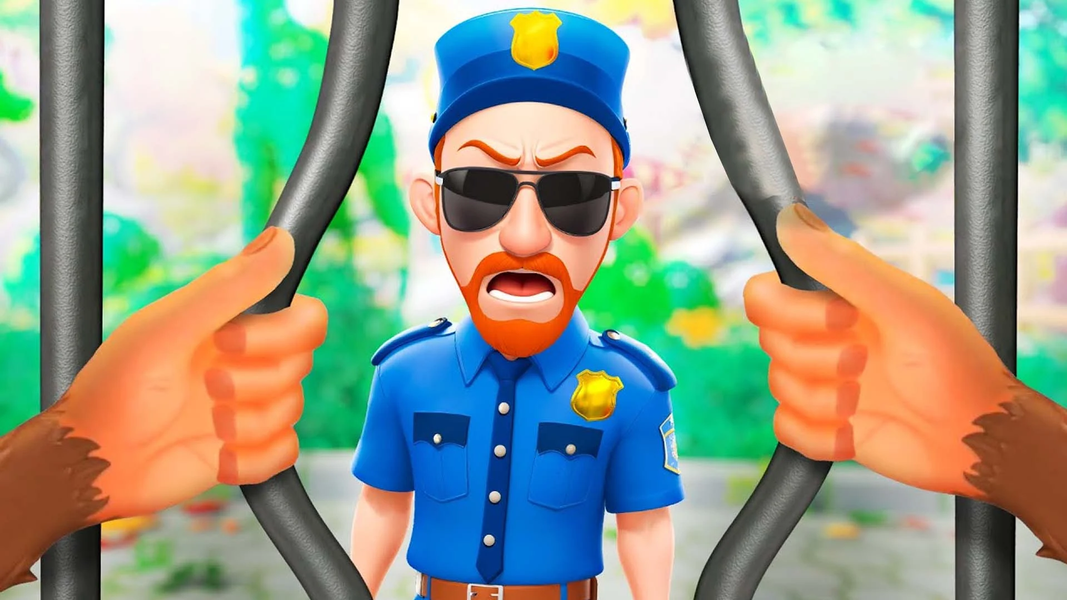 I Am Mad Monkey: Zoo Pranks - Gameplay image of android game