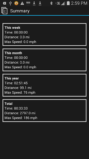 GPS HUD Speedometer - Image screenshot of android app