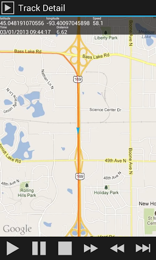 GPS HUD Speedometer - Image screenshot of android app