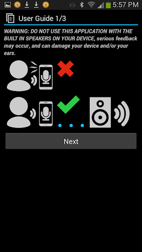Easy Microphone Free - عکس برنامه موبایلی اندروید