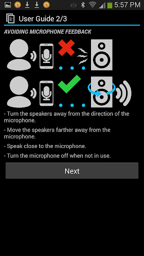 Easy Microphone Free - عکس برنامه موبایلی اندروید
